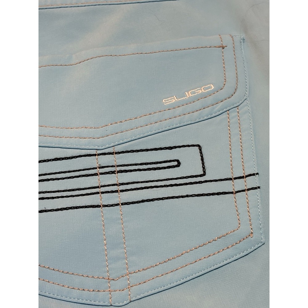 Sligo‎ Golf Pants 36 Blue Teal Mens Outdoor Activewear Sport - Picture 6 of 9